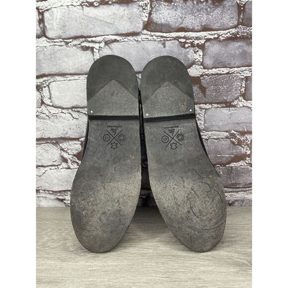 Petrucha Handmade Black Leather Slip On Casual Flats Shoes Women’s 41EU/10.5M US - Picture 10 of 16